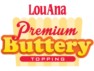 LouAna Premium Butter Topping for Popping Products